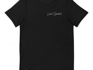 White Letter Signature Tee